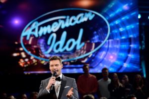 HOLLYWOOD, CALIFORNIA - APRIL 07: Host Ryan Seacrest speaks in the audience during FOX's "American Idol" Finale For The Farewell Season at Dolby Theatre on April 7, 2016 in Hollywood, California. at Dolby Theatre on April 7, 2016 in Hollywood, California. (Photo by Kevork Djansezian/Getty Images) FOX's "American Idol" Finale For The Farewell Season - Show 2016 Getty Images 621588839 90072801 Getty Images North America Stringer